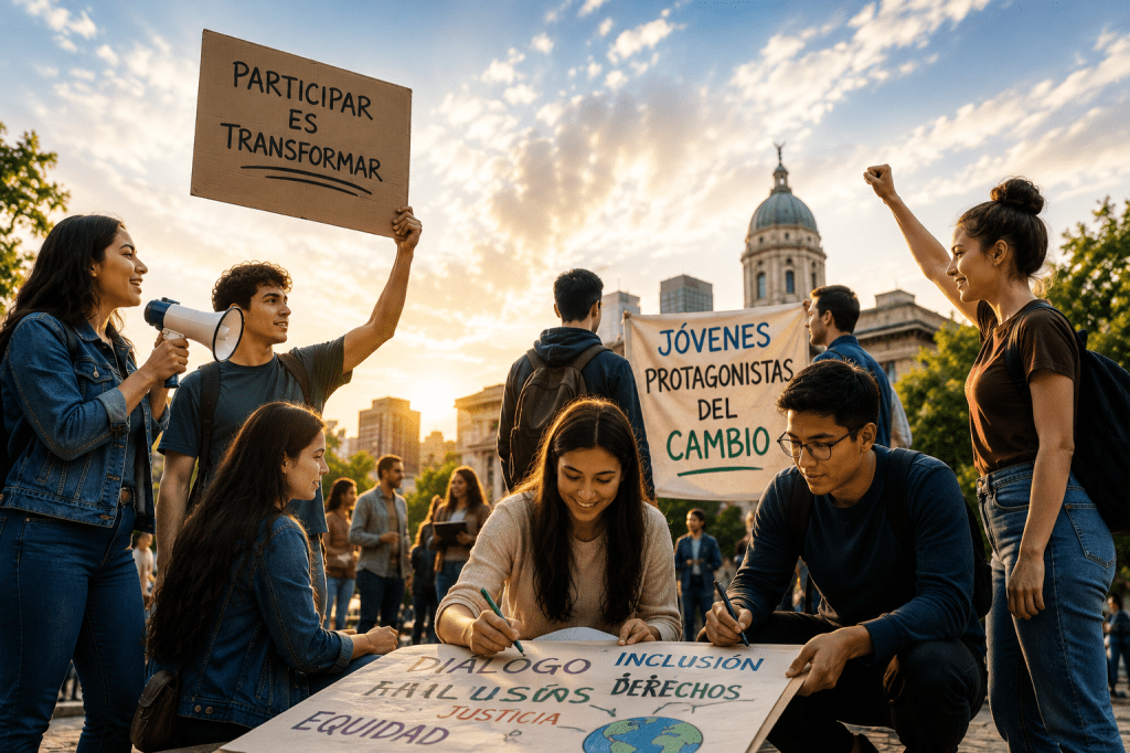 Los jóvenes, protagonistas de la vida pública y la transformación&nbsp;social
